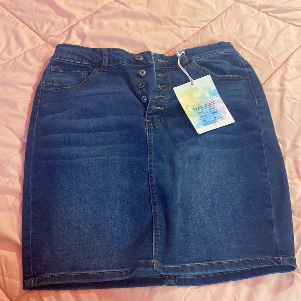 Jean skirt